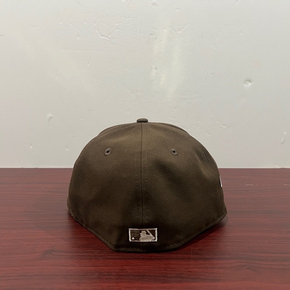 New Era, 59Fifty Fitted Hat, New York Mets, Brown - Picture 7 of 9